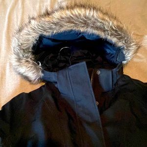 Women’s Blue Northface parka